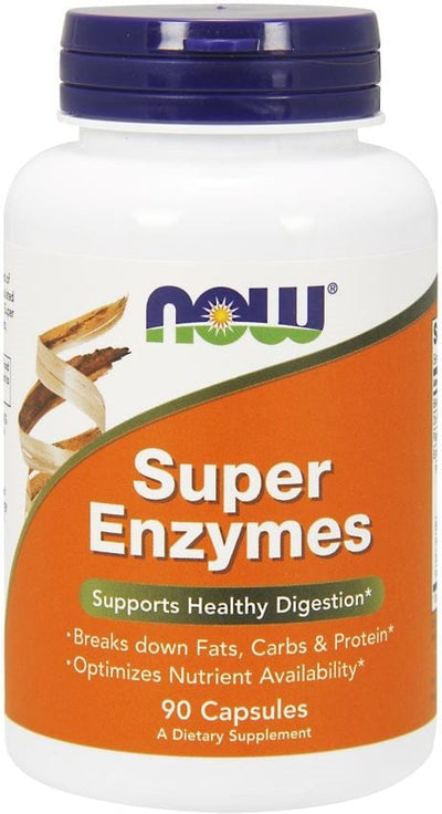 NOW Foods Health and Wellbeing Super Enzymes - 90 caps