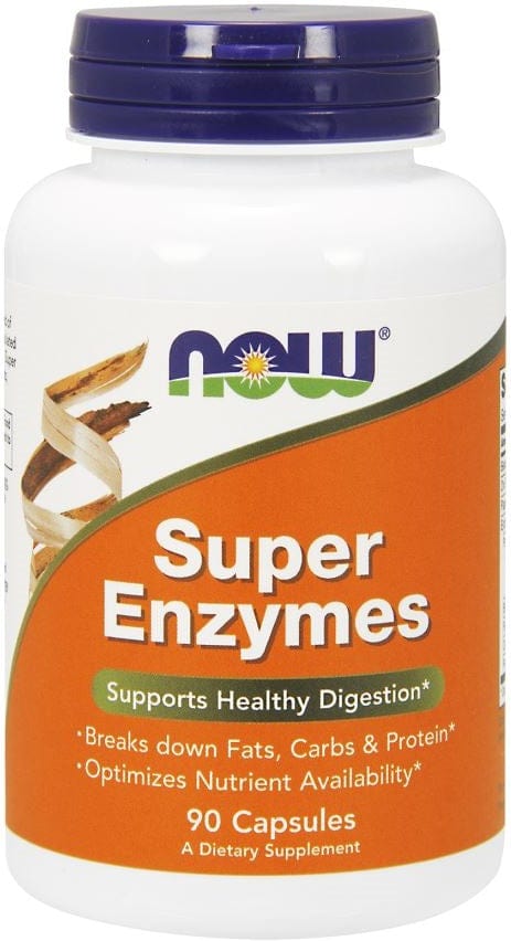 NOW Foods Health and Wellbeing Super Enzymes - 90 caps