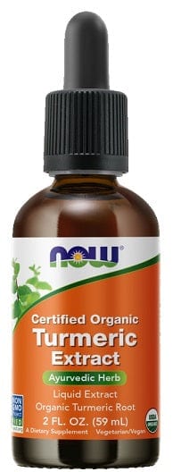 NOW Foods Health and Wellbeing Turmeric Extract Liquid - 59ml