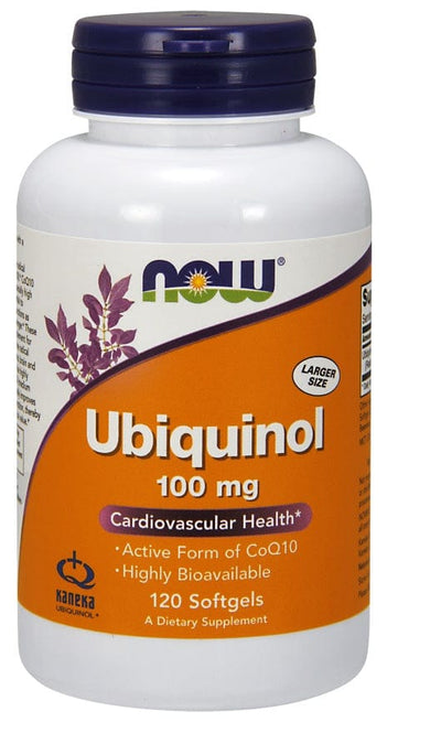 NOW Foods Health and Wellbeing Ubiquinol, 100mg - 120 softgels