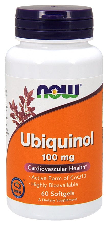 NOW Foods Health and Wellbeing Ubiquinol, 100mg - 60 softgels