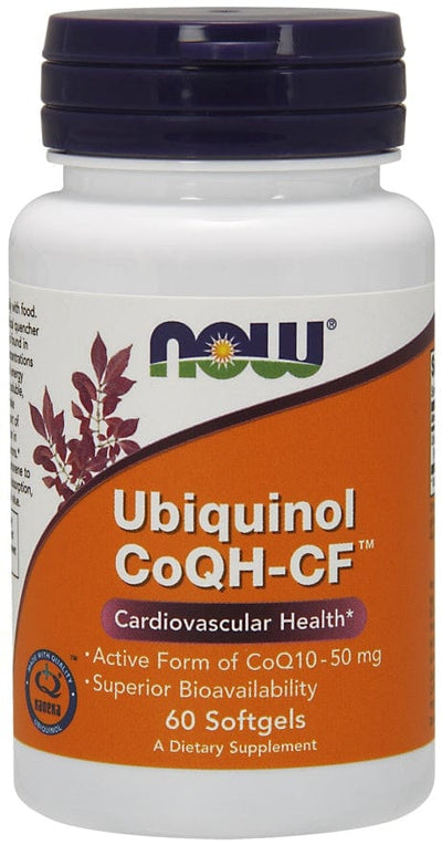 NOW Foods Health and Wellbeing Ubiquinol CoQH-CF - 60 softgels