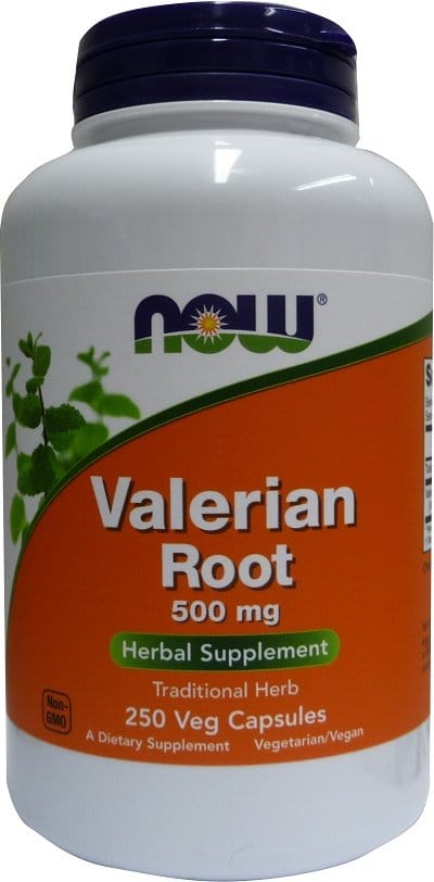 NOW Foods Health and Wellbeing Valerian Root, 500mg - 250 vcaps