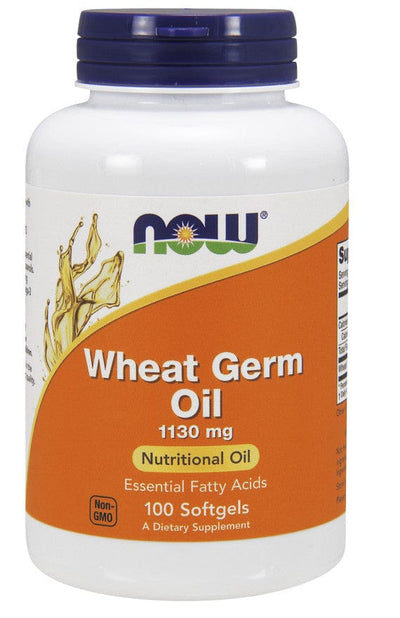 NOW Foods Health and Wellbeing Wheat Germ Oil, 1130mg - 100 softgel
