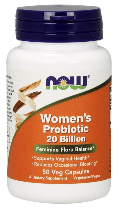 NOW Foods Health and Wellbeing Women's Probiotic 20 Billion - 50 vcaps