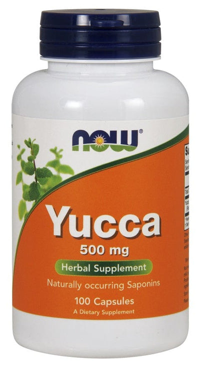 NOW Foods Health and Wellbeing Yucca, 500mg - 100 capsules
