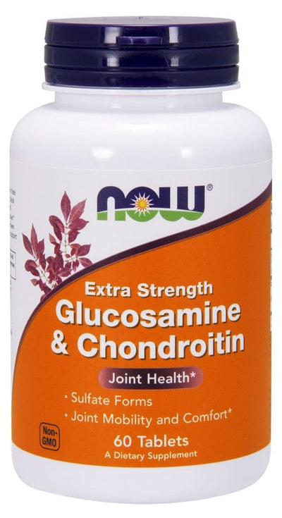 NOW Foods Joint Support Glucosamine & Chondroitin Extra Strength - 60 tablets