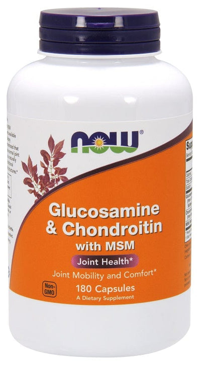 NOW Foods Joint Support Glucosamine & Chondroitin with MSM - 180 caps