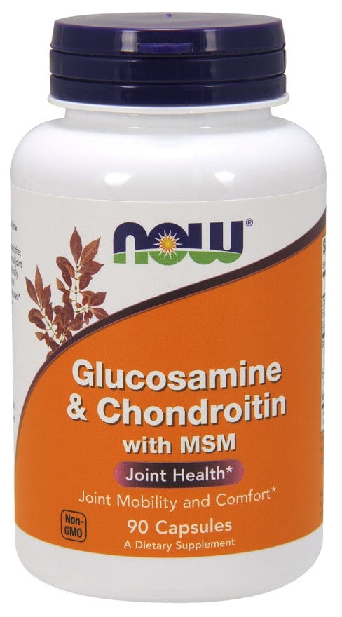 NOW Foods Joint Support Glucosamine & Chondroitin with MSM - 90 caps