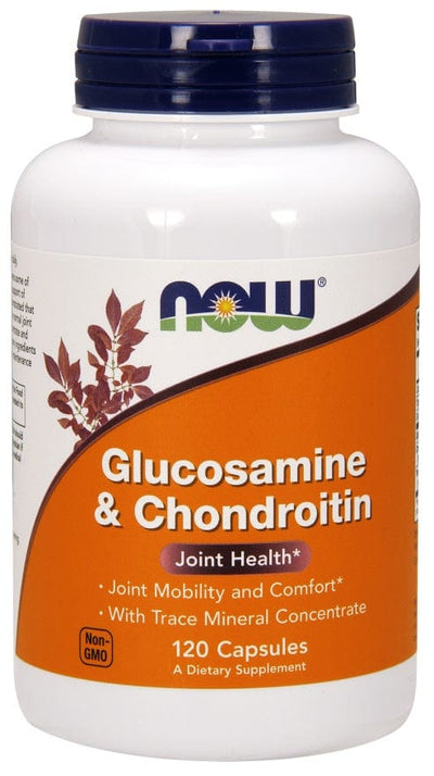 NOW Foods Joint Support Glucosamine & Chondroitin with Trace Mineral Concentrate - 120 caps