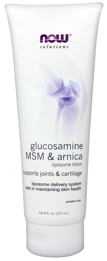 NOW Foods Joint Support Glucosamine, MSM & Arnica Liposome Lotion - 237 ml.