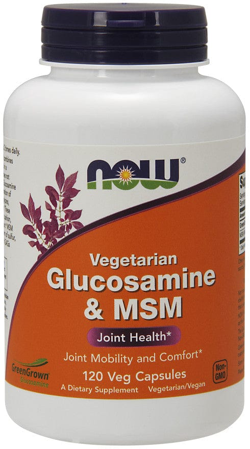 NOW Foods Joint Support Glucosamine & MSM Vegetarian - 120 vcaps