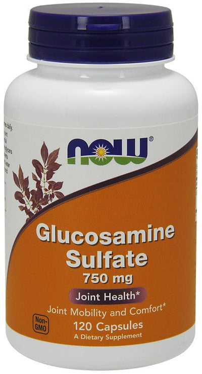 NOW Foods Joint Support Glucosamine Sulfate, 750mg - 120 caps