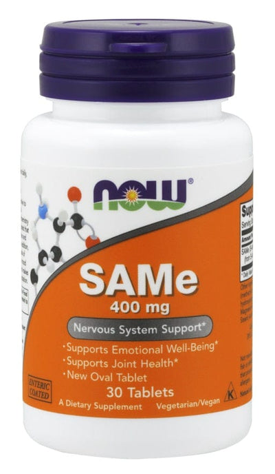 NOW Foods Joint Support SAMe, 400mg - 30 tablets