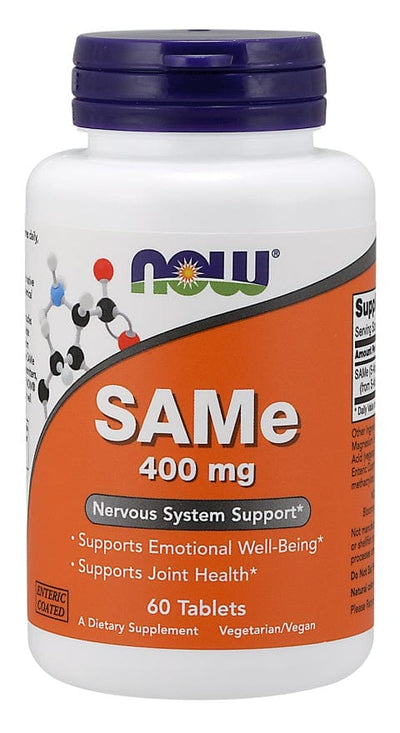 NOW Foods Joint Support SAMe, 400mg - 60 tablets