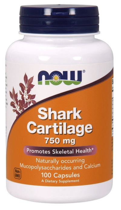 NOW Foods Joint Support Shark Cartilage, 750mg - 100 caps