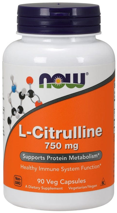 NOW Foods L-Citrulline, 750mg - 90 vcaps