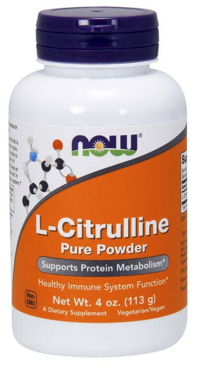 NOW Foods L-Citrulline, Pure Powder - 113g