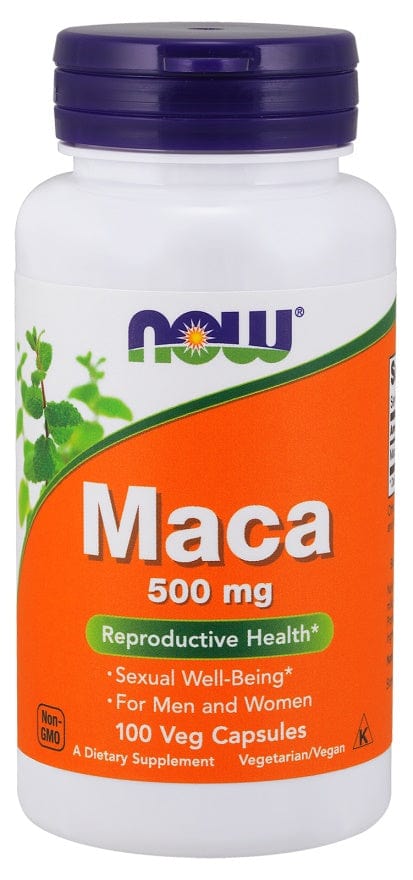 NOW Foods Maca, 500mg - 100 vcaps