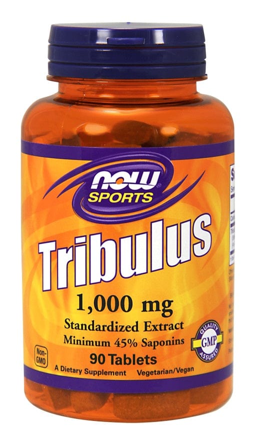 NOW Foods Natural Testosterone Support Tribulus, 1000mg - 90 tablets