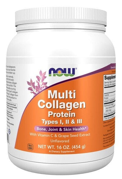 NOW Foods Nootropics & Supplements Multi Collagen Protein - 454g