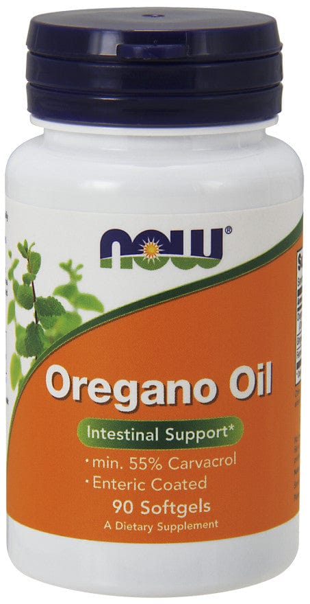 NOW Foods Oregano Oil, Enteric - 90 softgels