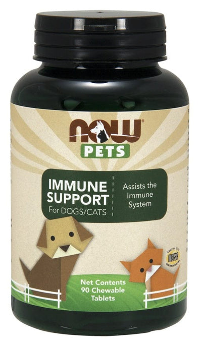 NOW Foods Pets, Immune Support - 90 chewable tablets