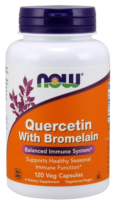 NOW Foods Quercetin with Bromelain - 120 vcaps