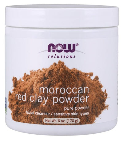 NOW Foods Red Clay Powder Moroccan - 170g