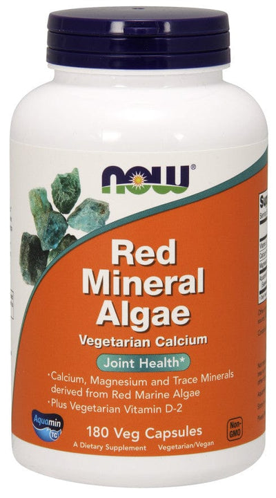 NOW Foods Red Mineral Algae - 180 vcaps