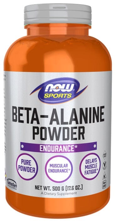 NOW Foods Supplements Beta-Alanine, Powder - 500 grams