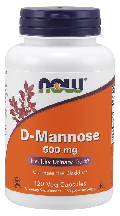 NOW Foods Supplements D-Mannose, 500mg - 240 vcaps