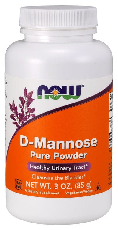 NOW Foods Supplements D-Mannose, Pure Powder - 85 grams