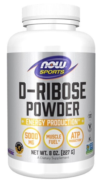 NOW Foods Supplements D-Ribose, Powder - 227 grams