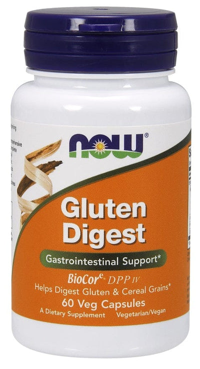 NOW Foods Supplements Gluten Digest - 60 vcaps