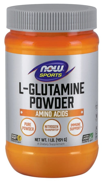 NOW Foods Supplements L-Glutamine, Powder - 454 grams
