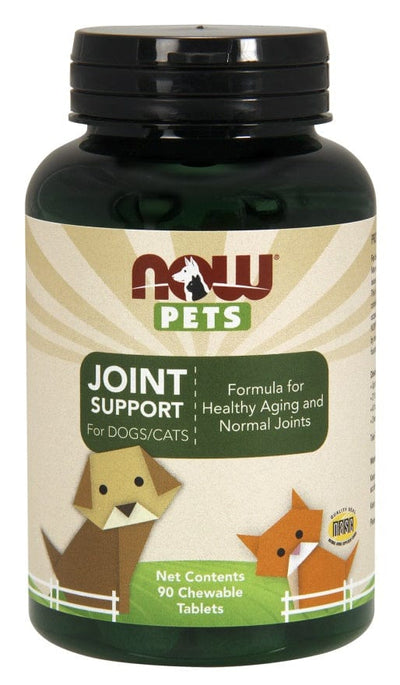 NOW Foods Supplements Pets, Joint Support - 90 chewable tablets