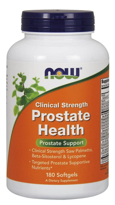 NOW Foods Supplements Prostate Health Clinical Strength - 180 softgels