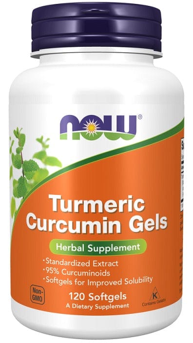 NOW Foods Turmeric Curcumin - 120 softgels