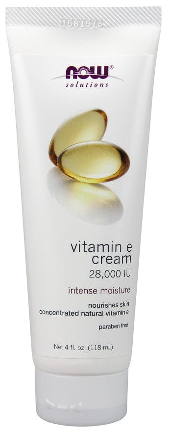 NOW Foods Vitamin E Cream - 118 ml.