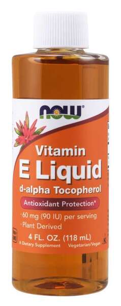 NOW Foods Vitamin E Liquid - 118 ml.