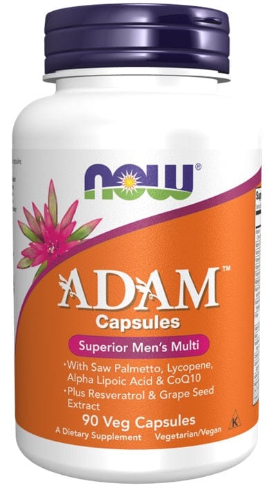NOW Foods Vitamins & Minerals ADAM Multi-Vitamin for Men - 90 vcaps