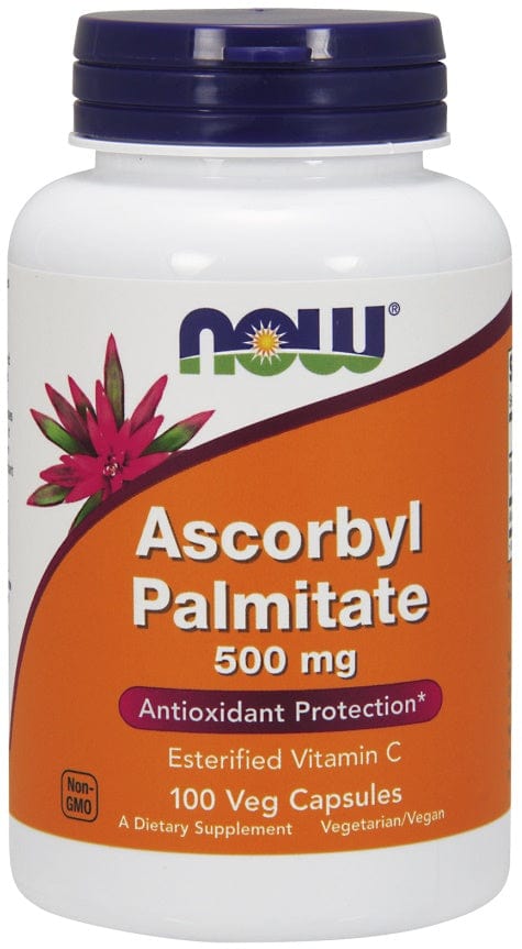 NOW Foods Vitamins & Minerals Ascorbyl Palmitate, 500mg - 100 vcaps