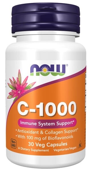 NOW Foods Vitamins & Minerals C-1000 - 30 vcaps