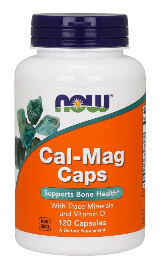 NOW Foods Vitamins & Minerals Cal-Mag Caps - 120 caps