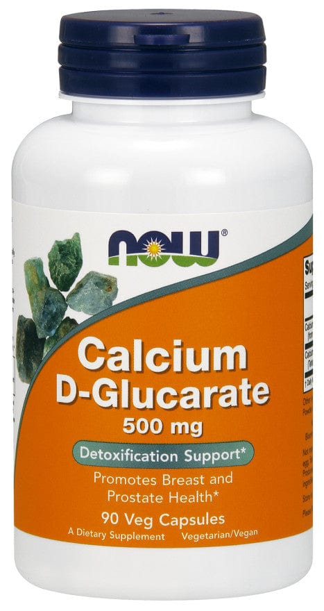 NOW Foods Vitamins & Minerals Calcium D-Glucarate, 500mg - 90 vcaps