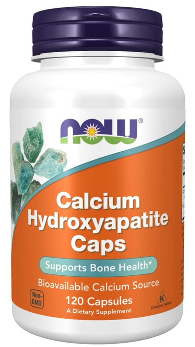 NOW Foods Vitamins & Minerals Calcium Hydroxyapatite - 120 caps
