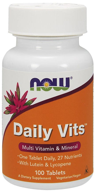 NOW Foods Vitamins & Minerals Daily Vits - 100 tablets