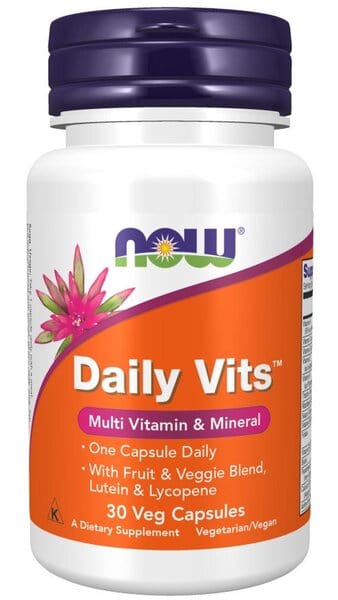 NOW Foods Vitamins & Minerals Daily Vits - 30 vcaps