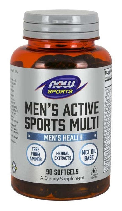 NOW Foods Vitamins & Minerals Men's Active Sports Multi - 90 softgels